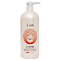 OLLIN Care Шампунь, сохраняющий цвет и блеск окрашенных волос,1000мл