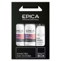 EPICA Professional Silk Waves Набор (шампунь 300мл + кондиционер 300мл + спрей 300мл) EPICA Professional Silk Waves Набор (шампунь 300мл + кондиционер 300мл + спрей 300мл)