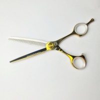 BABETTA ножницы парикмахерские, Gold Lion, 6.00, филировочные