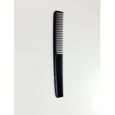 Расческа PROFI line (CO-CBN-6067, Carbon, комбинированная, узкая с редким зубом)