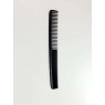 Расческа PROFI line (CO-CBN-6067, Carbon, комбинированная, узкая с редким зубом)