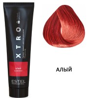 Пигмент прямого действия для волос XTRO BLACK Алый, 100 мл