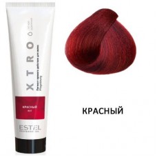Пигмент прямого действия для волос XTRO WHITE Красный, 100 мл