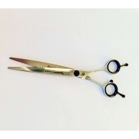 Suntachi (ножницы парикмахерские, [120] Black Stars Line, size 7.00, прямые)