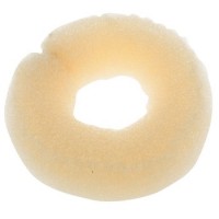 Валик PROFI line (для причесок, сетка с кнопкой, белый, 25см.)