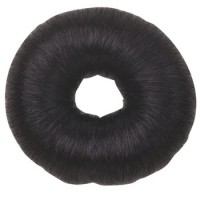 Валик PROFI line (для причесок, круглый, черный, из искусственного волоса)