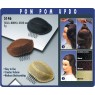 Валик PROFI line (для причесок, UPDO, с гребешком, блонд)