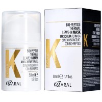 Kaaral Extra K Несмываемая термомаска для волос с биопептидами 50 мл