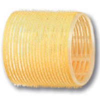 Бигуди-липучки PROFI line (R-VTR-17, желтые, d65мм., 6шт.)