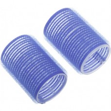 Бигуди-липучки PROFI line R-VTR-19, синие, d75мм., 6шт.